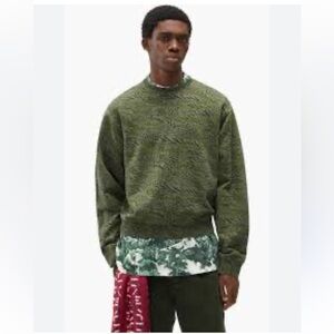 Kenzo animal print dark kakhi men’s small slim fit